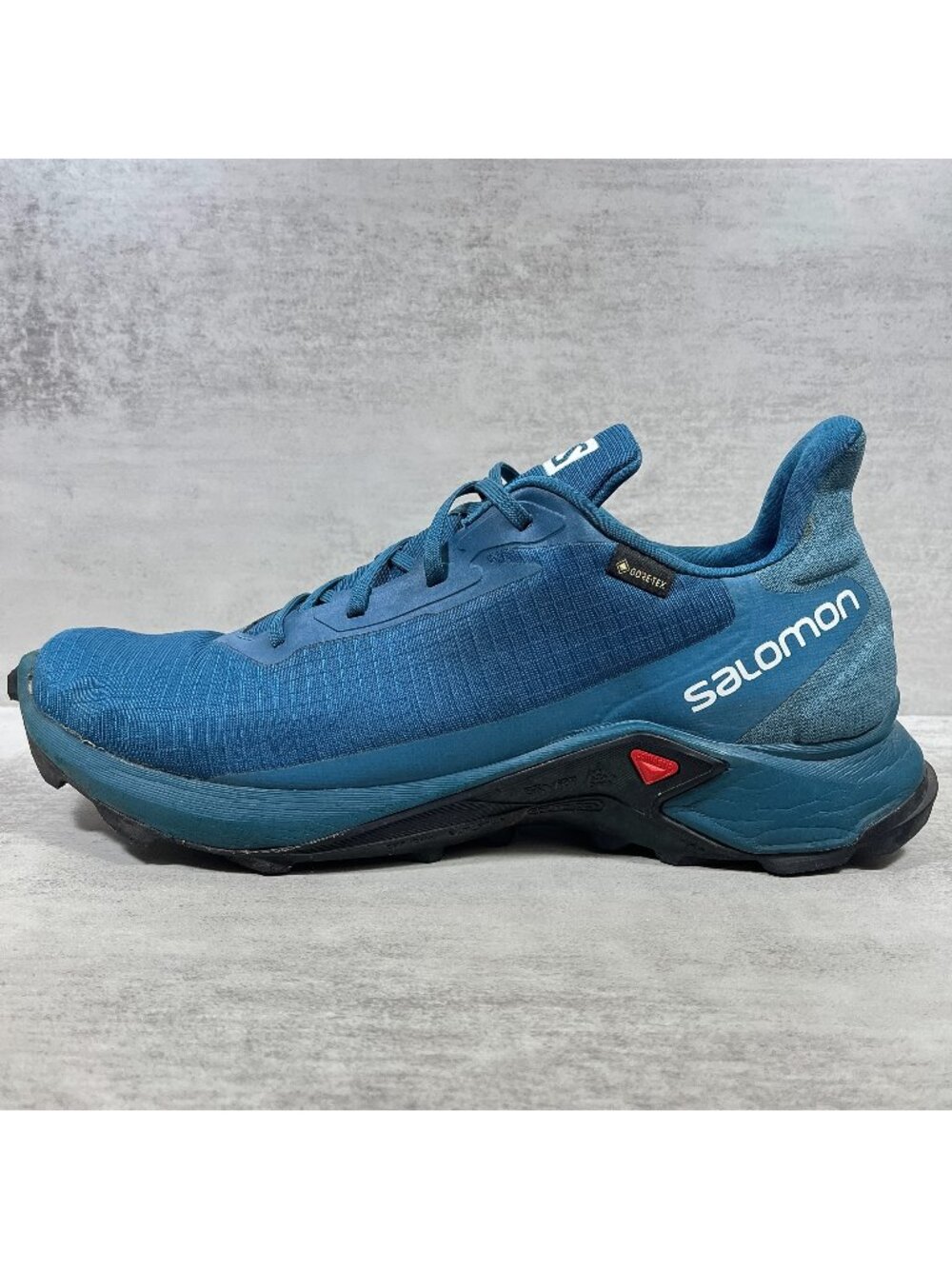 Salomon Alphacross 3 GTX Gore-tex Trail Running Shoes - Men's Size 11 - Blue